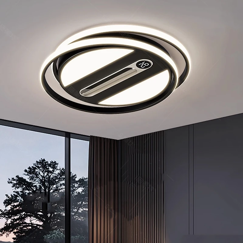 

Modern Ceiling Lamps Bedroom Folding Ceiling Fan Minimalist All-room Led Light Control Ceiling Lamp for Living Room Lighting