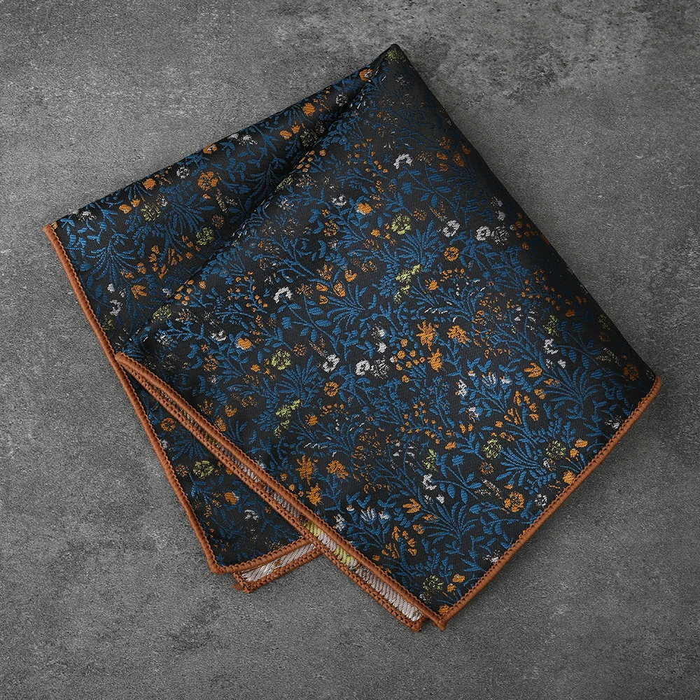 Men's Floral Pocket Square, Wedding & Party Accessory