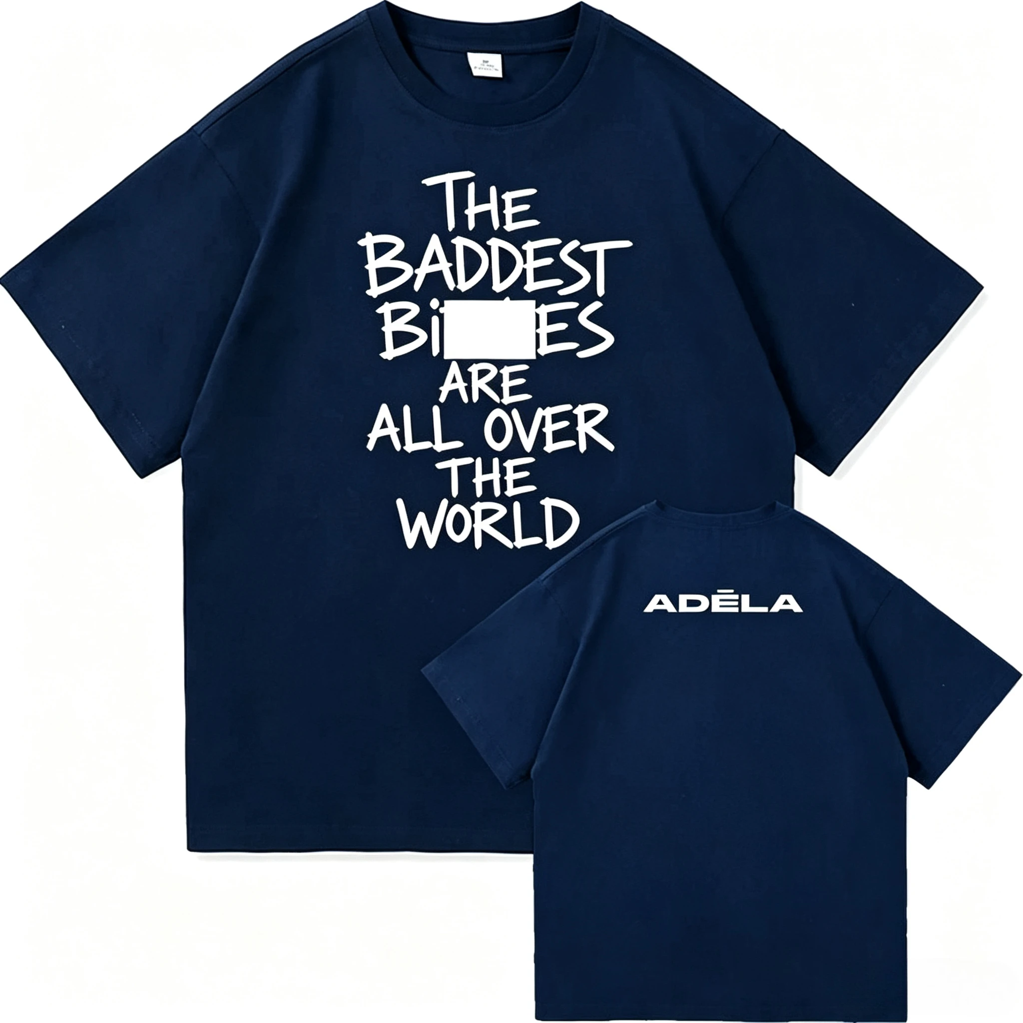 Adela ADÉLA T-Shirts, Sommer, kurzärmelig, lässiges T-Shirt, Streetwear, Unisex, lässige Mode, Baumwolle, bedruckte T-Shirts für Damen und Herren. – Detail 11