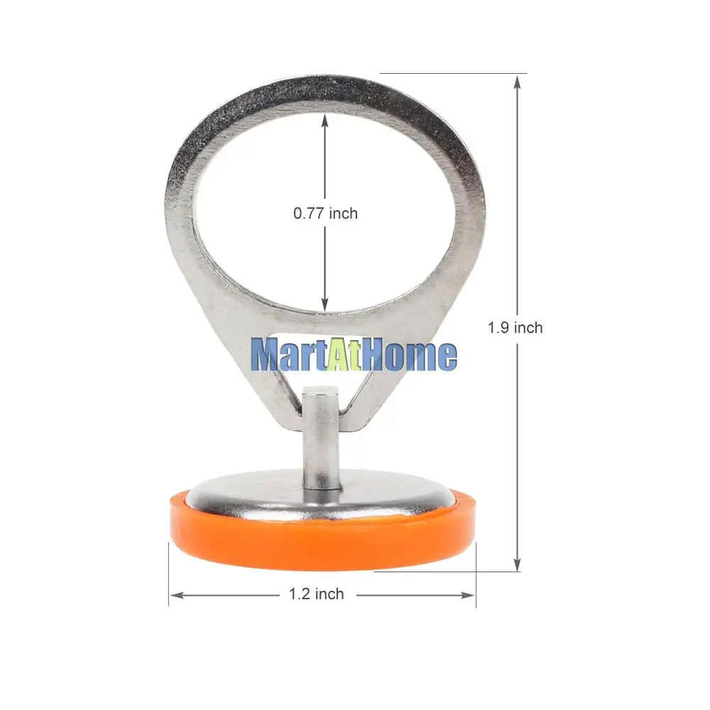 Imagem -02 - Ferramenta de Elevação Magnética de Neodímio Ndfeb Fábricas Pesca Anel de Elevação Magnético até 35 Lbs