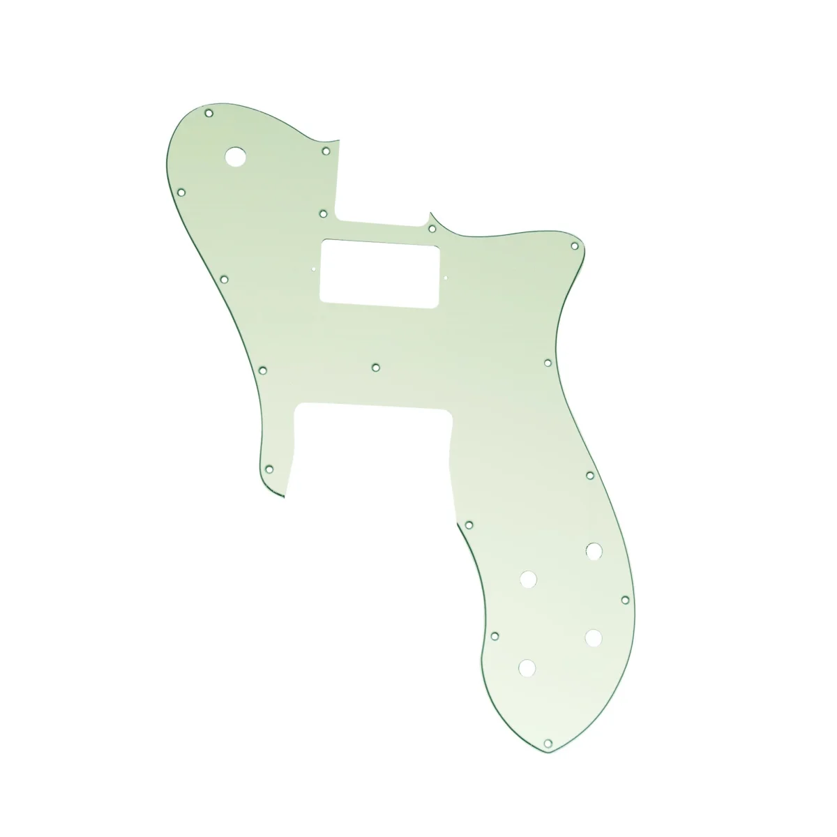 Musiclily Pro 16 Holes Single H Guitar Pickguard For USA/Mexico Fender 72 TL Custom Style Electric Guitar