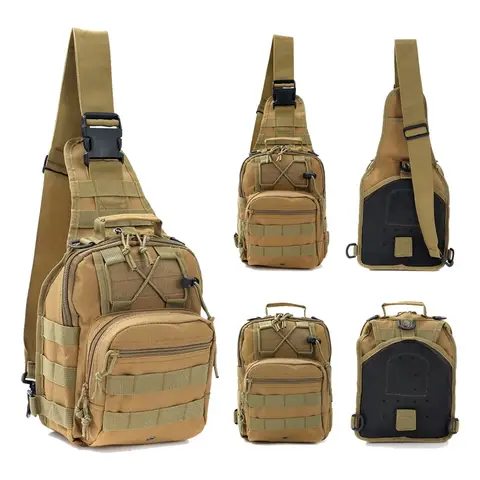 Borsa da trasporto tattica versatile per zaino da petto per escursionismo e caccia