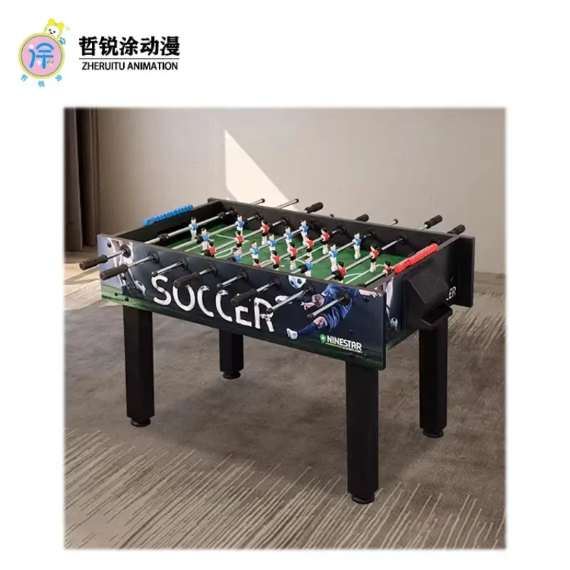 Indoor MDF Table Football Kidsrens Paradise Interactive Game Equipment For Family Entertainment In Mall Playgrounds Hotels