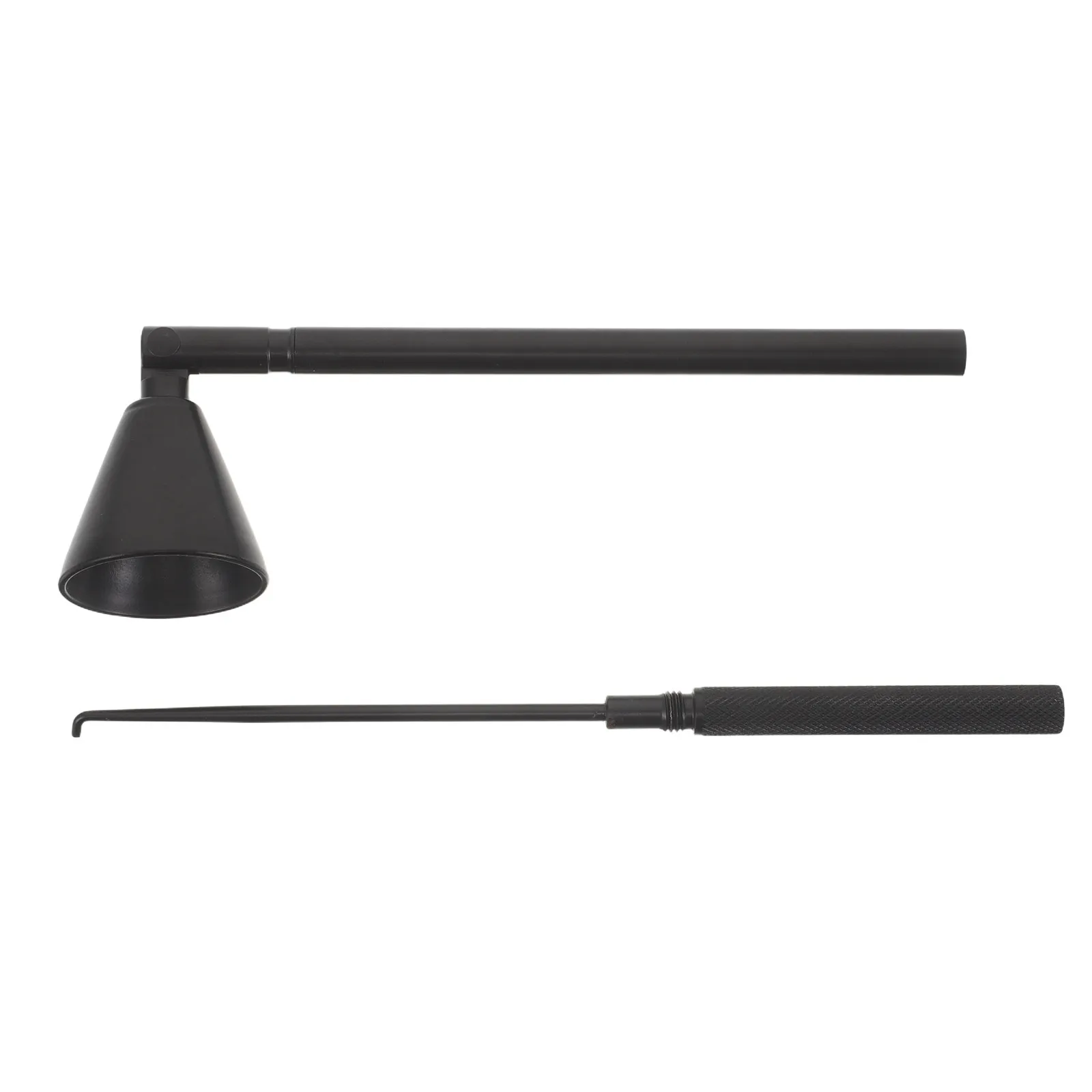 Multifunctional Snuffer Stainless Steel 2-in-1 Wick Extinguisher Long Handle Flame Snuffer for Jar Tea Light Candles