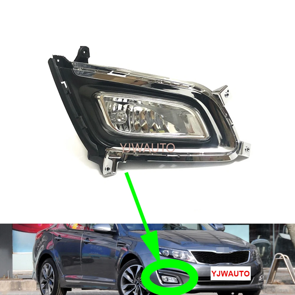 

Для Kia K5 Optima 2014-2015: Накладка на противотуманную фару, основание вентиляционного отверстия, крепление переднего бампера, опора противотуманной фары