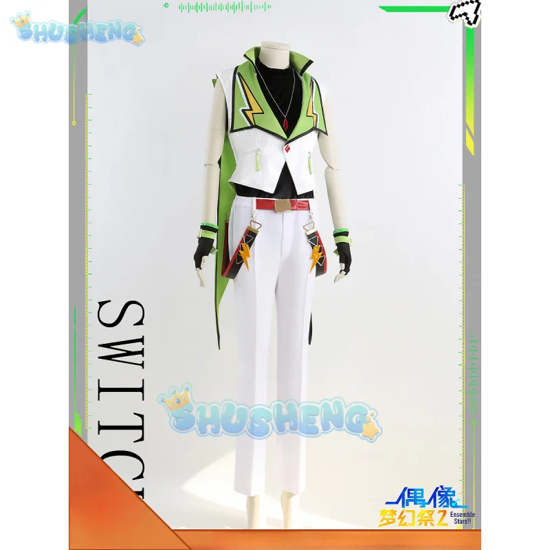 Ensemble Stars Natsume Sakasaki/Tsumugi Aoba/Sora Harukawa Cosplay Costume Switch Uniform Halloween Carnival Party Clothing view 2