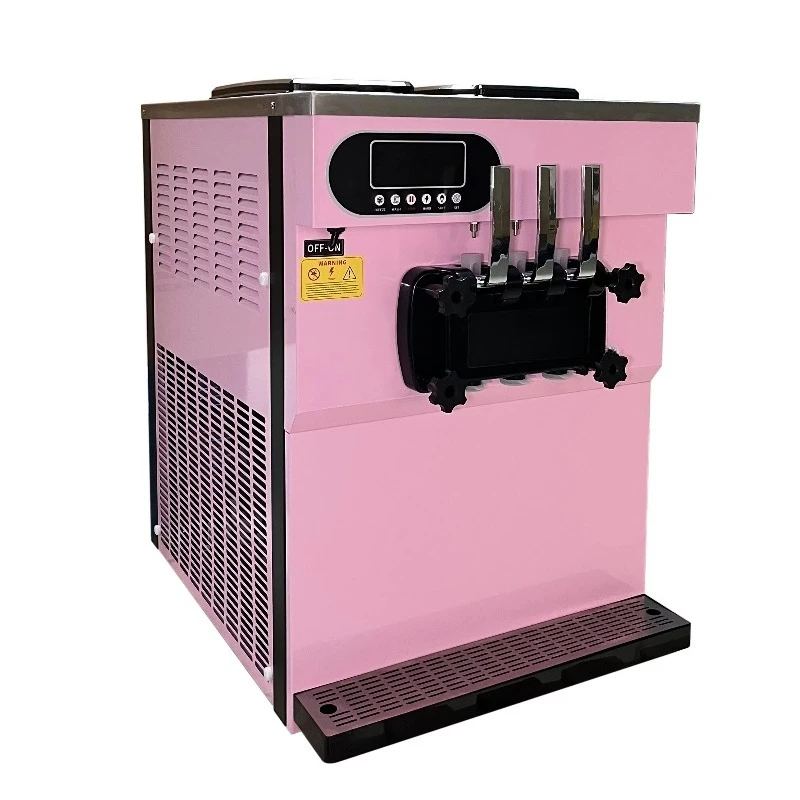 Professional ice cream making machine for freezing desserts - easy to clean and operate 2000W 110V/220V