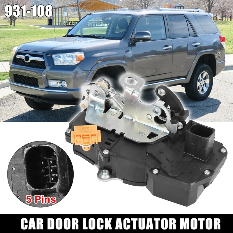 

1 Piece Door Lock Actuator Left New For 2007-2014 GMC Yukon Sierra Chevy Silverado Cadillac Escalade 931-108