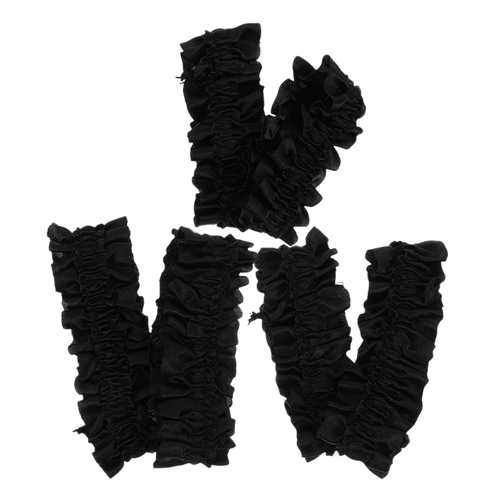 

3 Pairs Fashionable Men Satin Lace Sleeve Garters Elastic Arm Bands For Formal And Casual Wear Anti Slip Holders
