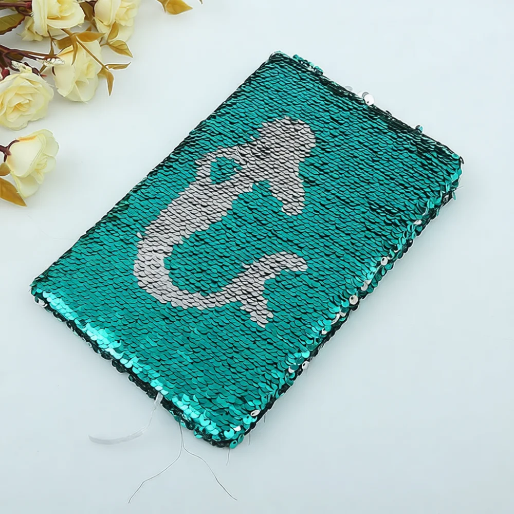 Magic Flip Sequin Notebook Color Changing Glitter Diary Book A5 Stationery Pad For Creative Writing School Office Gift