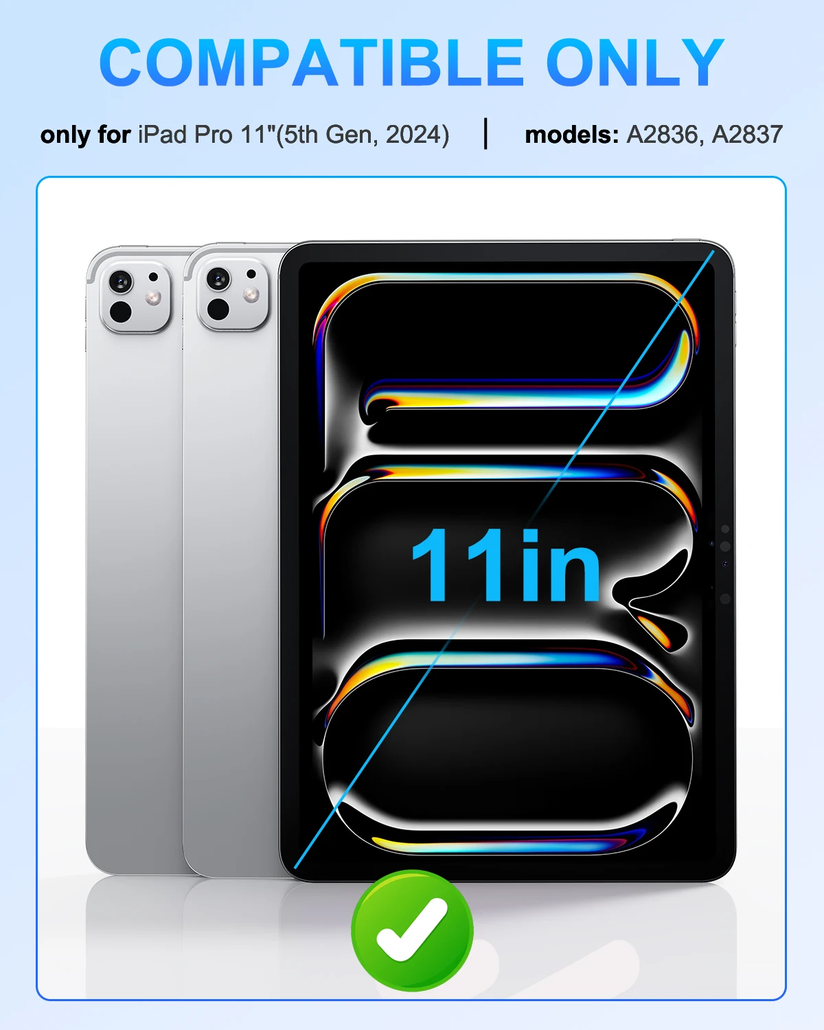 아이패드 프로 2024 11인치 M4 (5세대)용 Eary 프레임리스 케이스 (360도 회전) ° 회전식 자석 킥스탠드 알루미늄 합금 낙하 방지 케이스