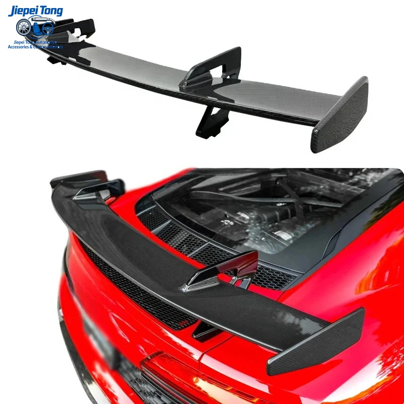 

Automotive Accessories R8 Car Rwd Style Dry Carbon Fiber Rear Wing for R8 V10 GT Spoiler Body Kits
