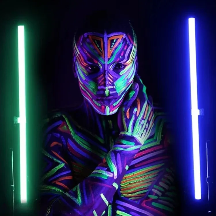 R 116cm 4 Feet Handheld   Light Tube Led Lamps Photography LED RGB Film Shooting Equipment Photo Studio Accessories
