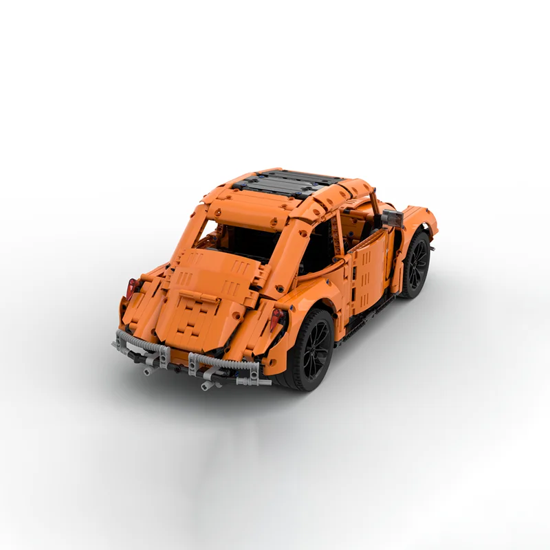 1568 pièces MOC VW Beetle B modèle blocs de Construction techniques jouet Construction bricolage idée créative éducation brique cadeau de noël enfants