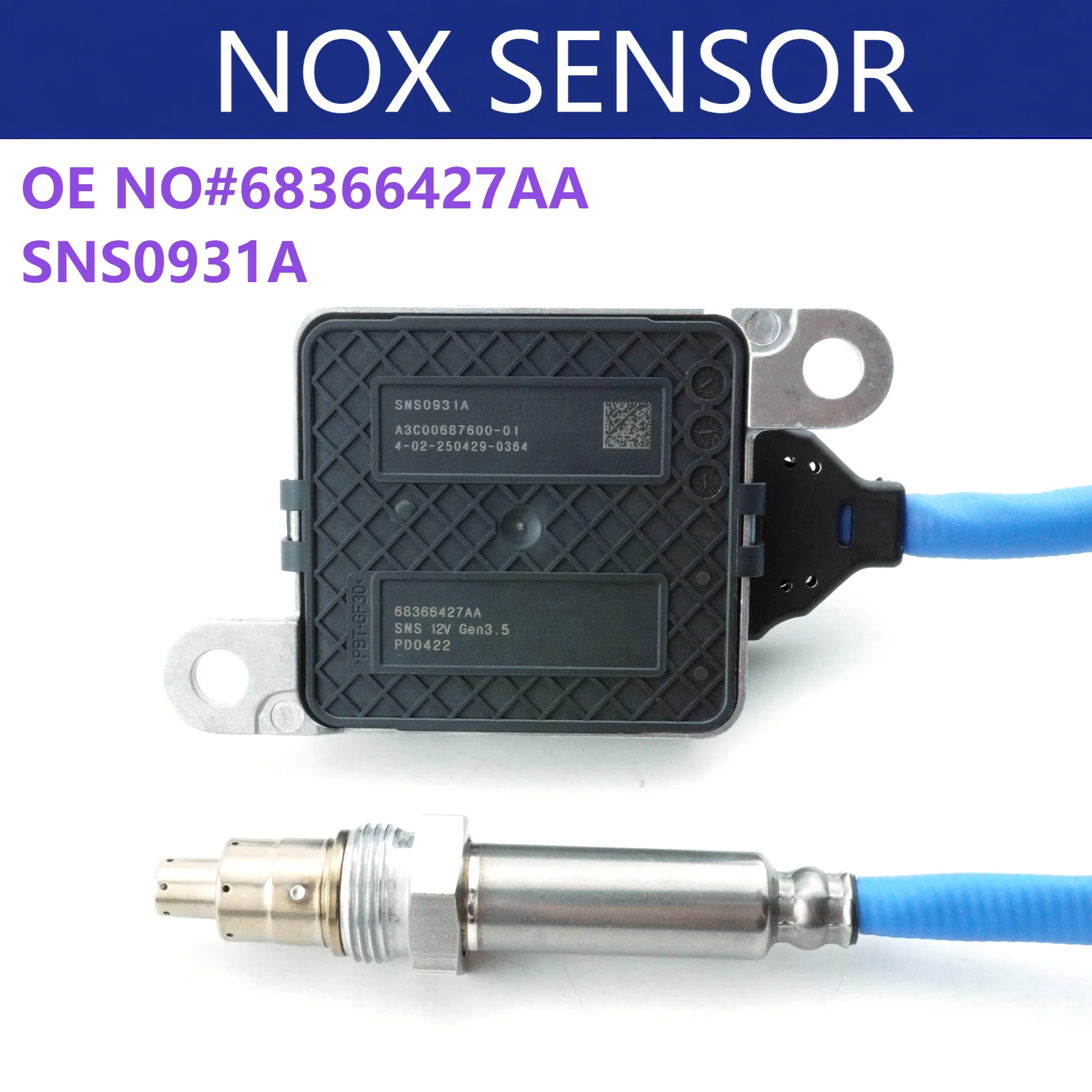 

68366427AA SNS0931A New Nitrogen Oxide Sensor Good Quality Nox Sensor For Jeep Cherokee or Fiat Factory Direct Sales Car Parts