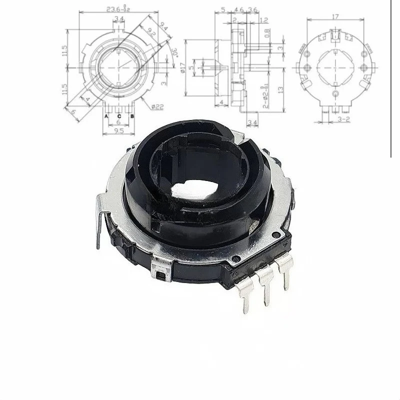 EC25 Hollow Encoder 20 Position 10 Pulse Incremental Rotary Encoder Switch