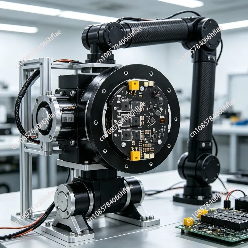 J10010L Humanoid Robot Joint Drive Brushless Servo Actuator Compact Size Built-In Gear Reduction And Dual Encoder