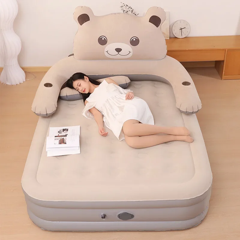 2026 Hotsale Air Bed With Electric Pump Inflatable Air Mattress Built in Airbed