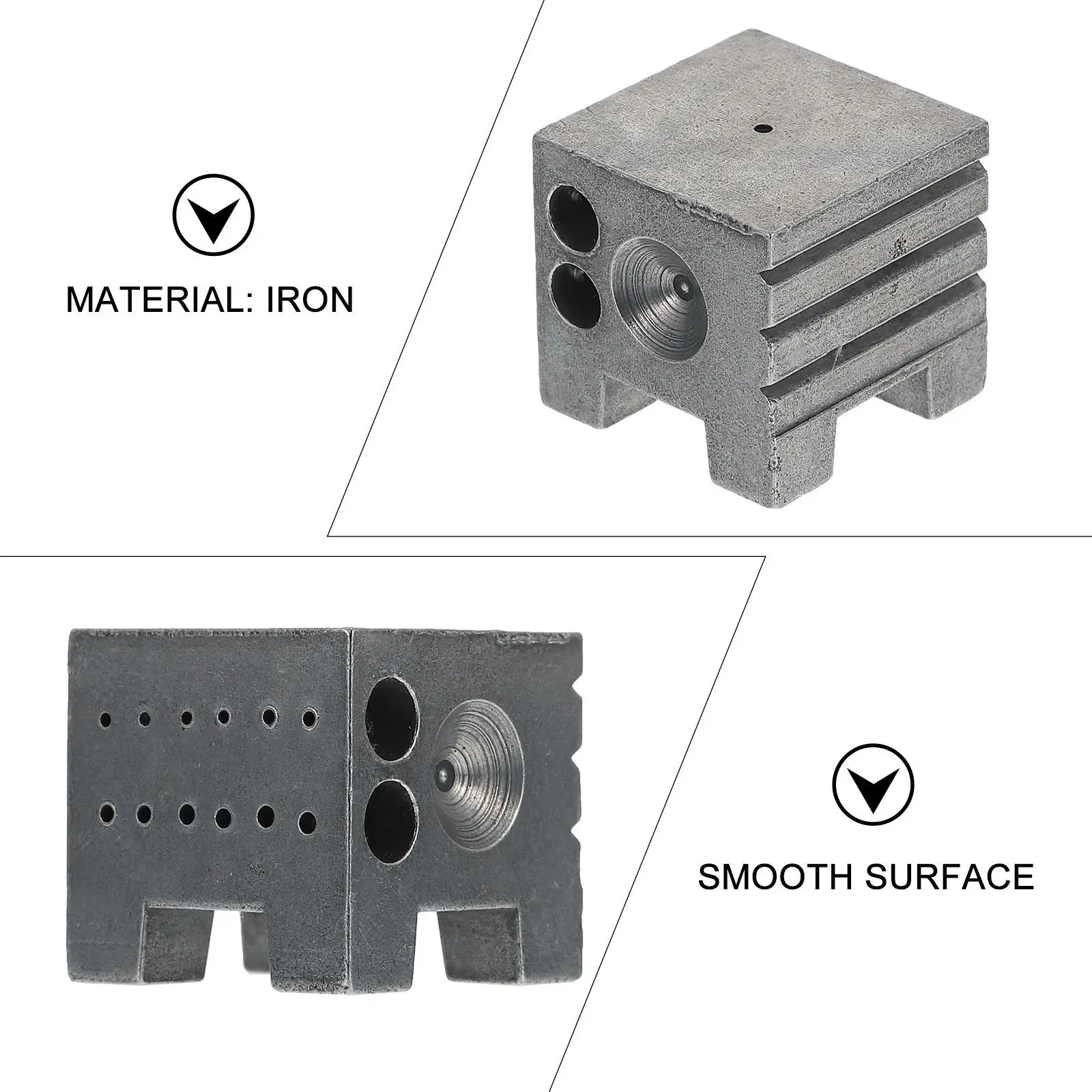 Steel Fixing Base Square Tool Jewelry Repair Block Holder Watch Kit Dapping Doming Practical Lightweight