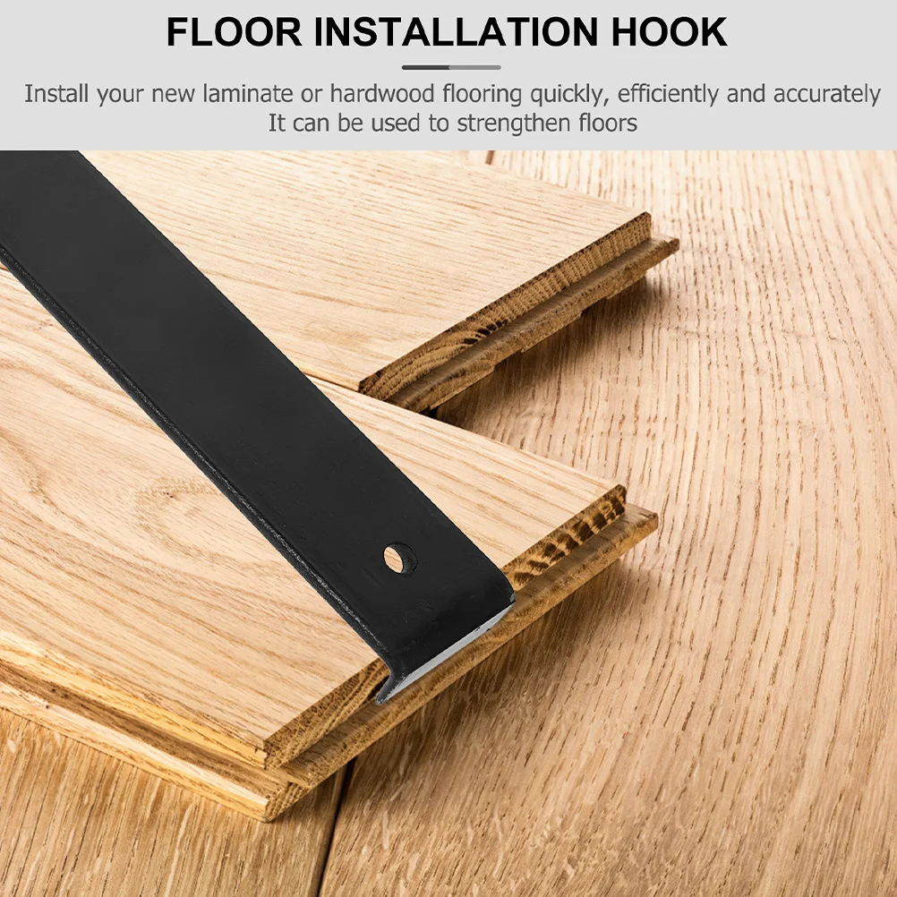 

Flooring Pull Bar 33cm Vinyl Plank Hard Pull Bars Installation Tool Stable Anti-Friction Pad Efficient Accurate