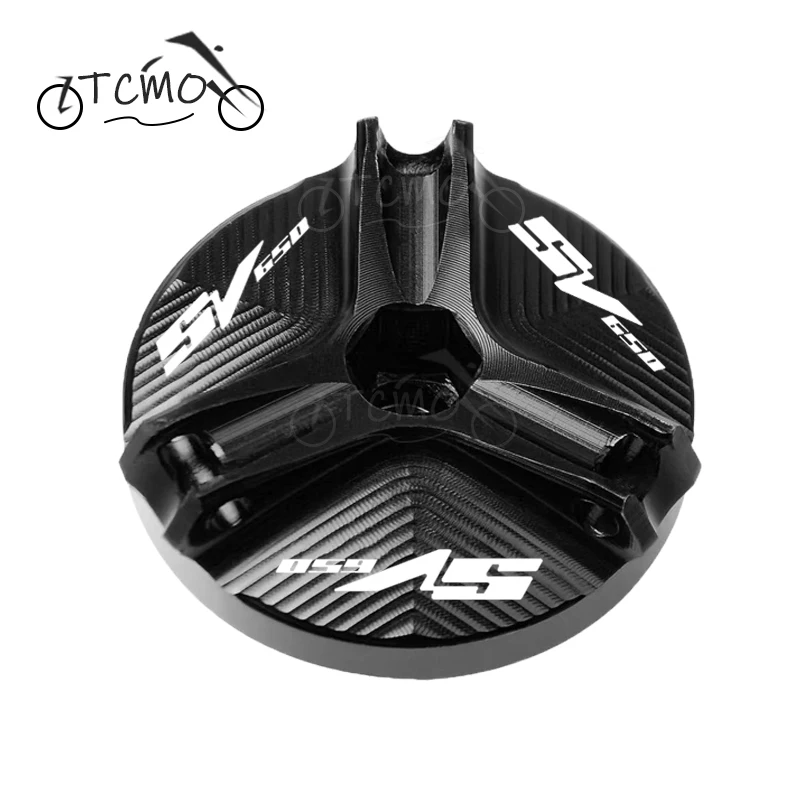 For Suzuki SV650 X/S SV650S SV650x SV 650 1999-2026 Motorcycle CNC Aluminum Engine Oil Filler Cover Protection Accessories
