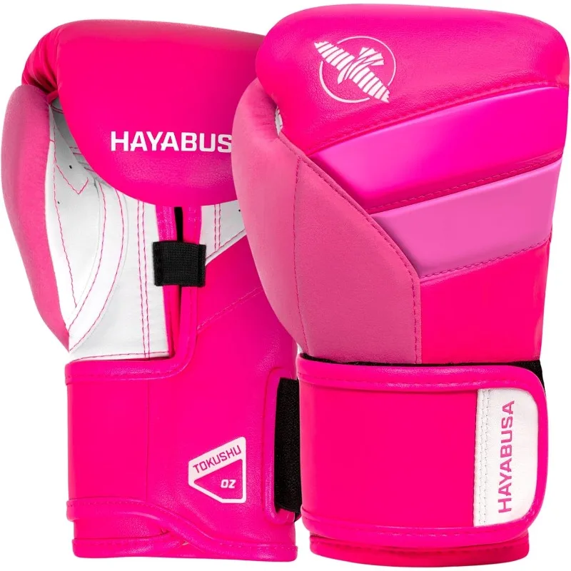 

Hayabusa T3 Boxing Gloves Wrist and Knuckle Protection, Dual-X Hook and Loop Closure,5 Layer Foam Knuckle Padding