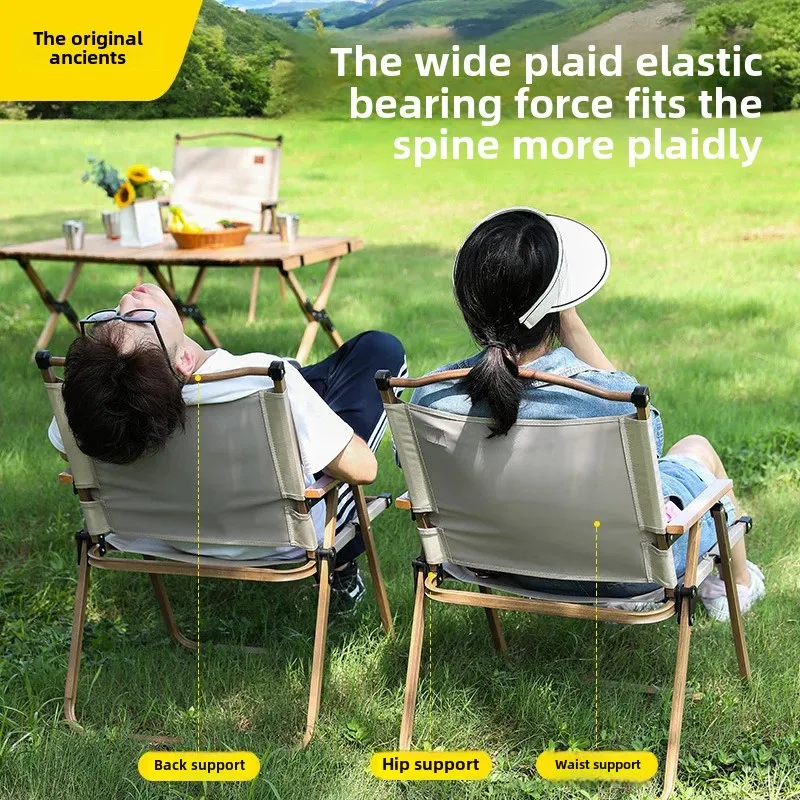 

Compact Kermit Chair, 3-Second Setup Portable Folding Camping Chair, Lightweight Outdoor Chair for Beach Picnic Travel