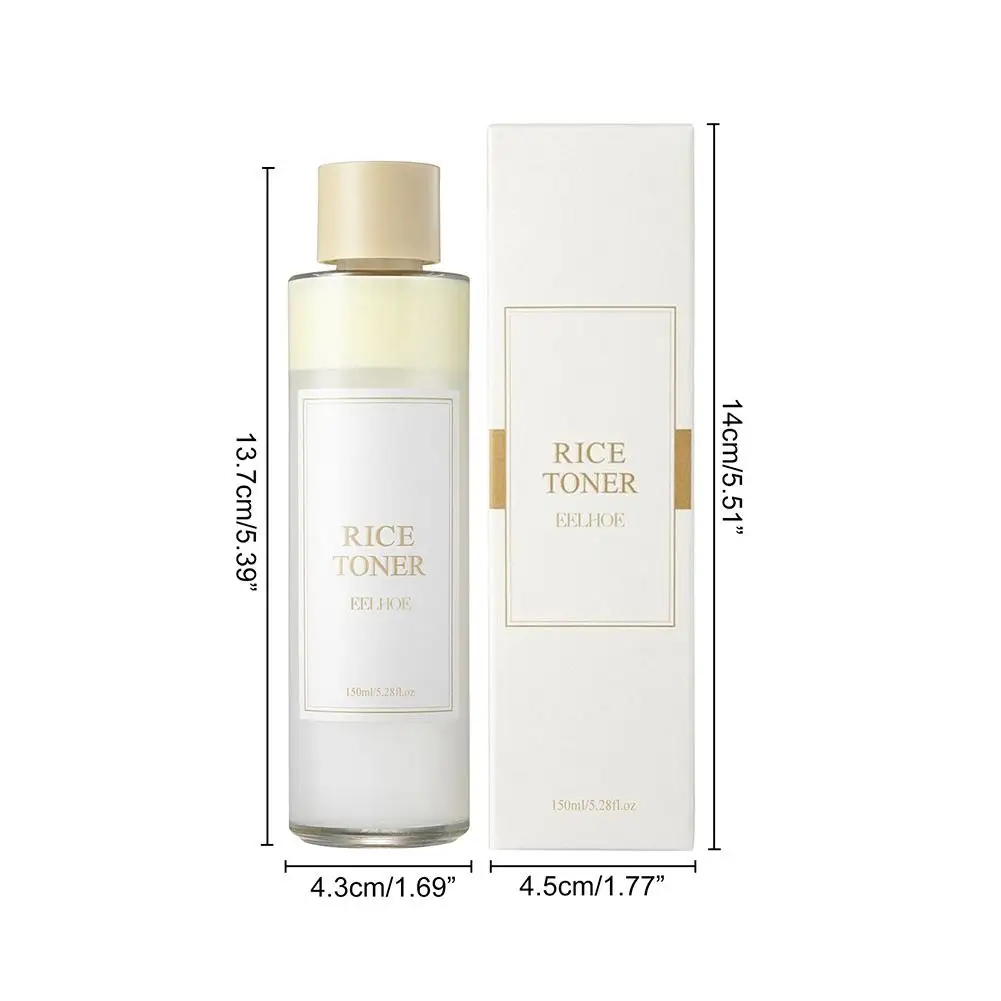 Rice Face Toner Moisturizing Water Brightening Lifting 150ml Deep Facial Cleanser For Young Glowy Korean Skin Care