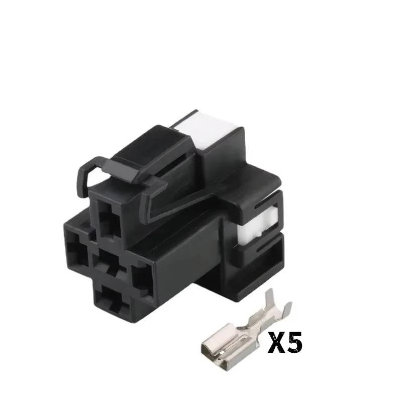 Applicable to automobile oil pump air conditioning fan headlamp relay plug made in China DJ7051H-6.3-21