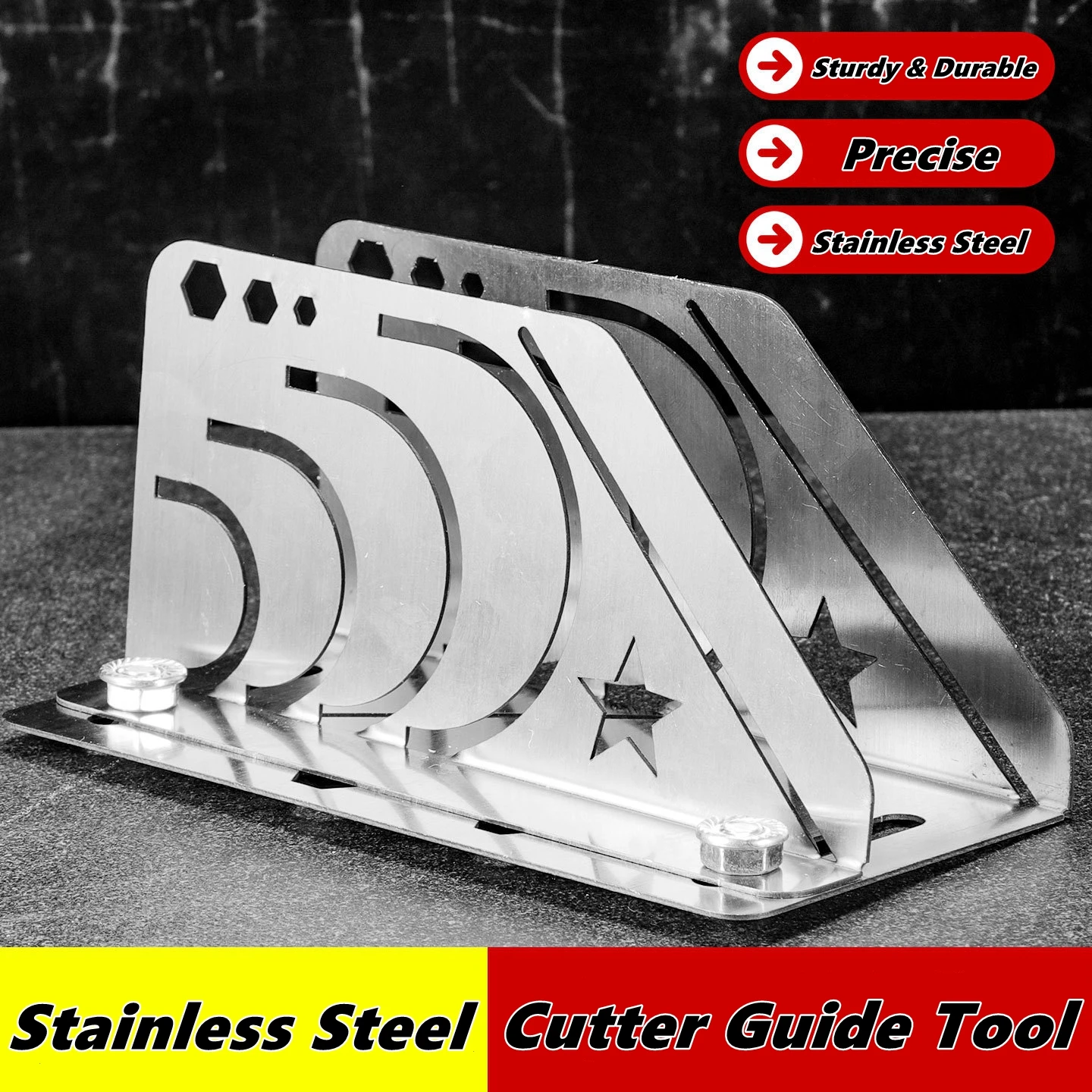 Practical Foam Insulation Cutter Tool Stainless Steel Cutting Guide for Accurate Performance User Friendly for Air Conditioning