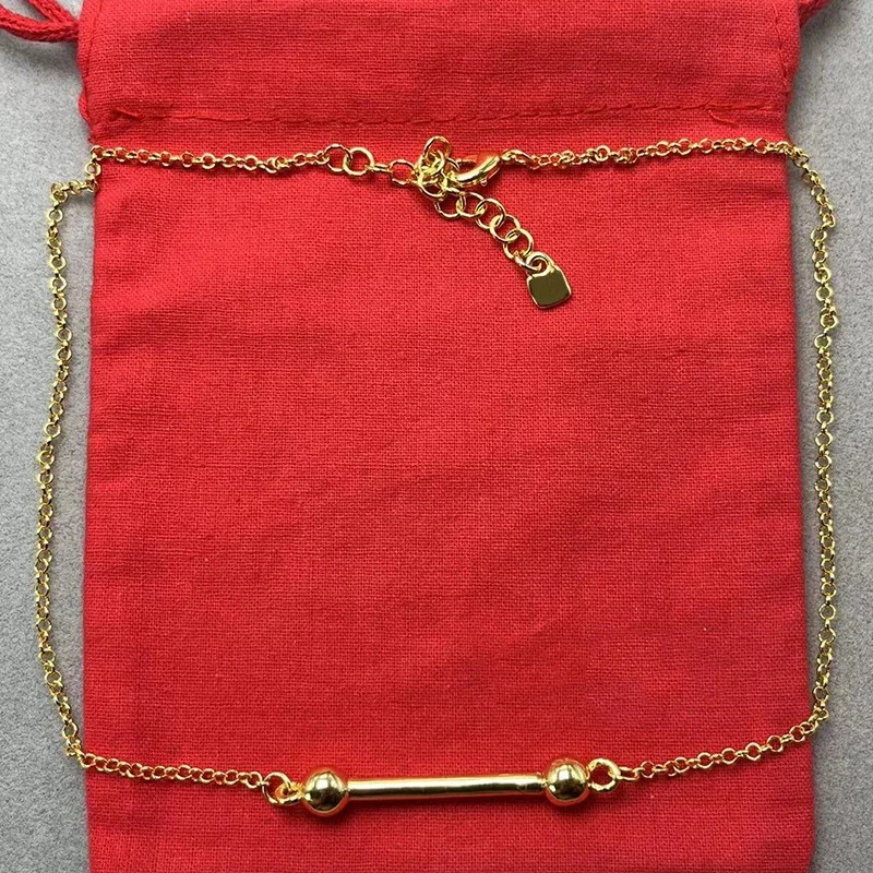 Women's Minimalist & Statement Gold/Silver Tone Necklace Bracelet Set