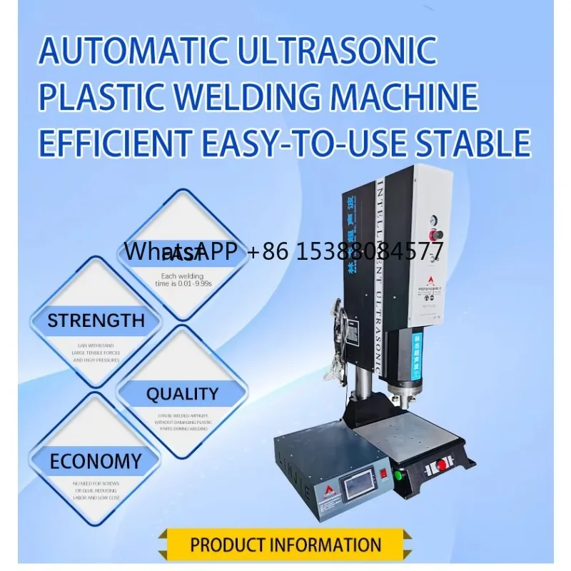 

4000W Ultrasonic Welding Machine 15KHz High-Powered Automatic Plastic Spot Welder for Construction Industries 220V New Condition