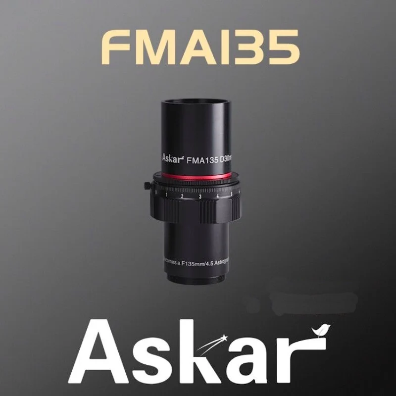 Askar FMA135 F4.5 Astrograph ED Lens D30mm Photographic Star with Flattener