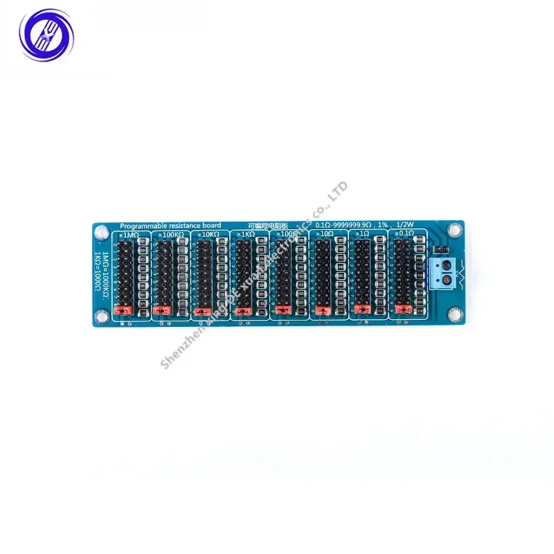 Programmable Resistance Board Module 0.1R-9999999R Eight-section 0.1R 1R 1% Accuracy 1% Replace Resistance Box