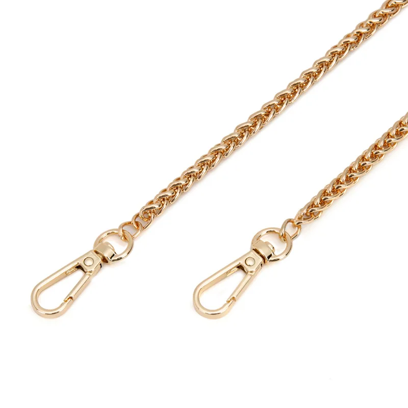 الجملة حقيبة سلسلة الملحقات crossbody حزام الكتف حقيبة سلسلة حقيبة معدنية حزام الذهب الأسود سلسلة استبدال حزام حقيبة #5