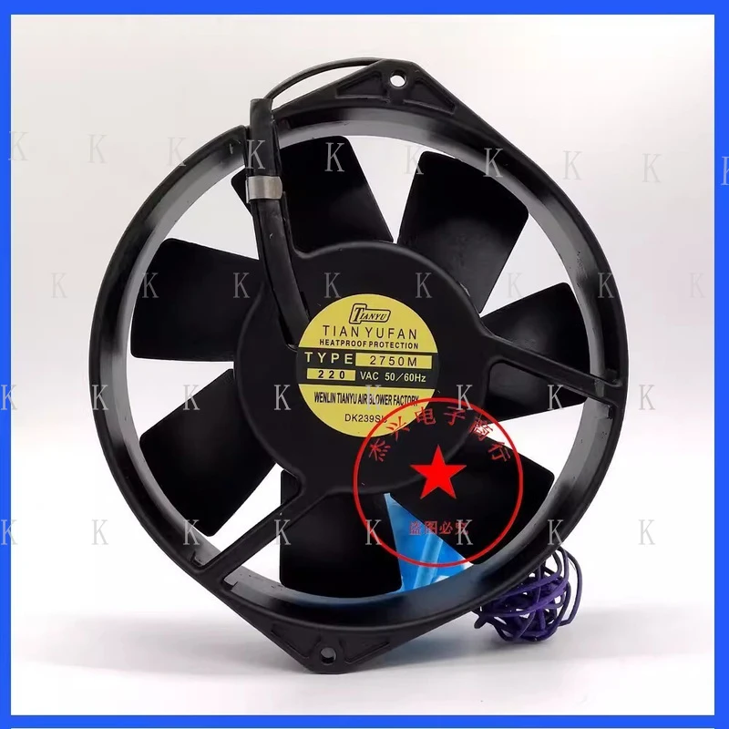 C  FOR 1PCS TOB1SHI TYPE 2750M 15038 AC220V 50/60Hz 15CM All-metal Heat Dissipation Fan