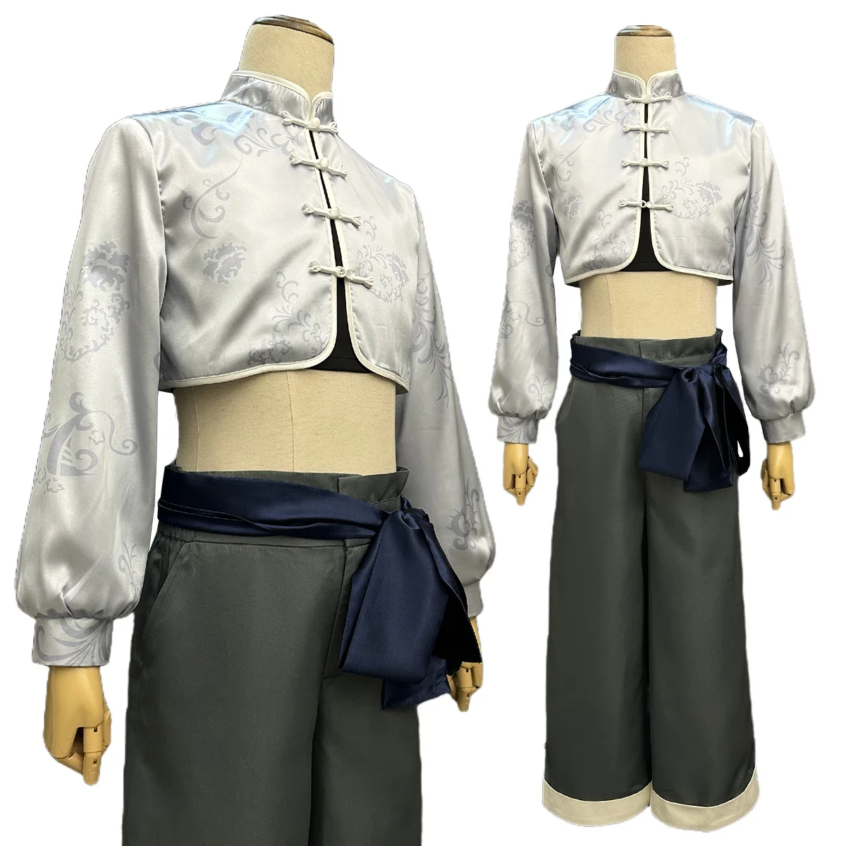 

Cosplay Blue Lock Anime Nagi Cosplay China Costume Kung Fu Tang Suit Wig Rose Net Sythetic Fibers Adjustable Size Gift Party