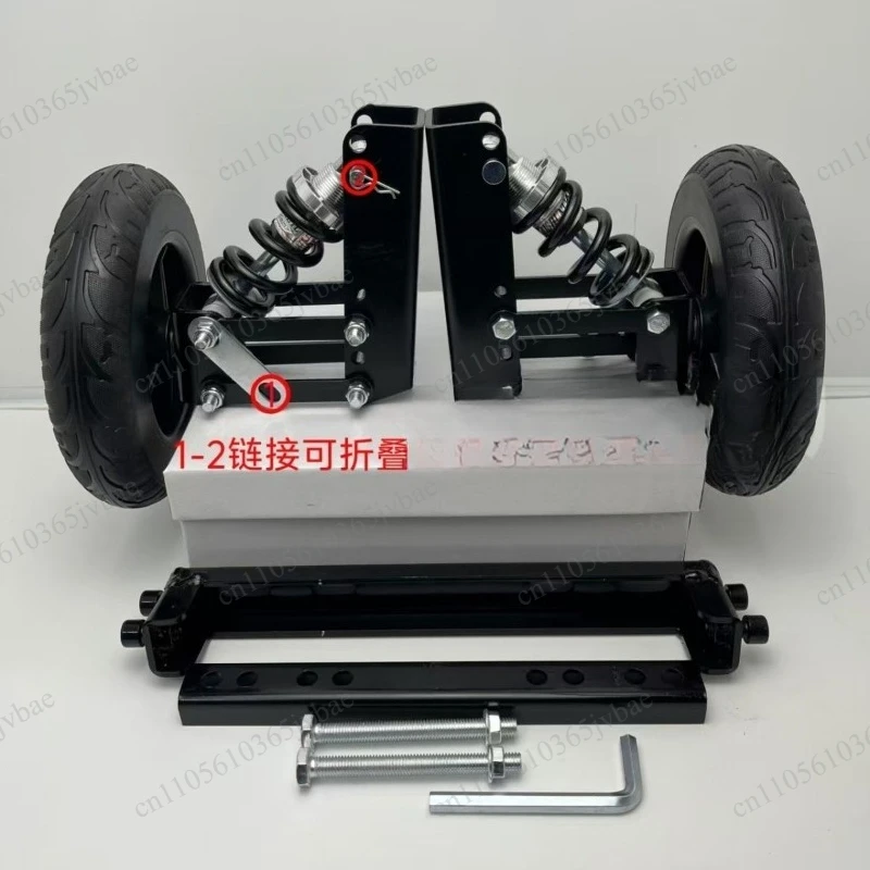 Two-wheeler Anti-skid and Anti-drop Auxiliary Wheels, The Car Is Equipped with Universal Balance Protective Wheels
