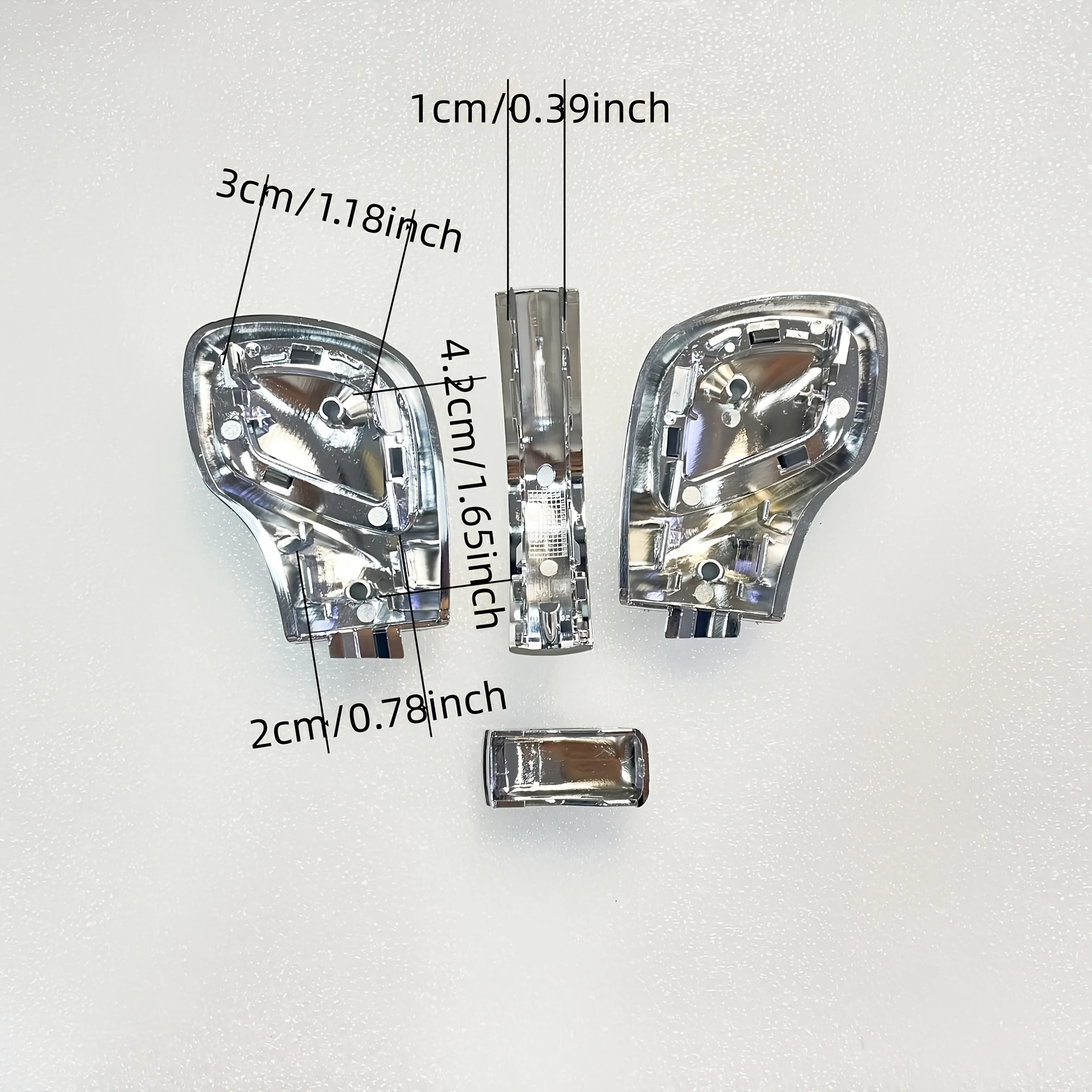 2 قطعة مقبض التحول الجلدي والعتاد لشركة فولكس فاجن للجولف 6 7 R ل GTI ل باسات ل B7 ل B8 ل CC ل R20 ل جيتا ل MK6 ل GLI #3