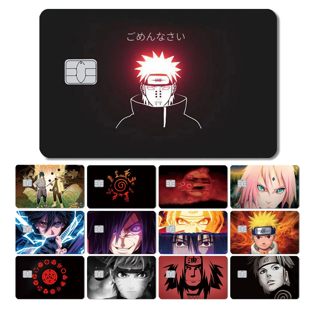Hot Sale Magic Shark Sharingan Auspicious Clouds Film Skin Cover Sticker for Debit Credit Metro Card