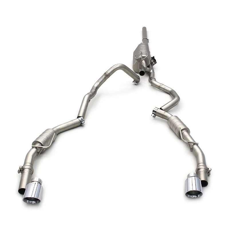 

LXBY-Escape Valve Exhaust Muffler Catback for Dodge RAM 1500 5.7L 2015-2019 Car Performance Exhaust System