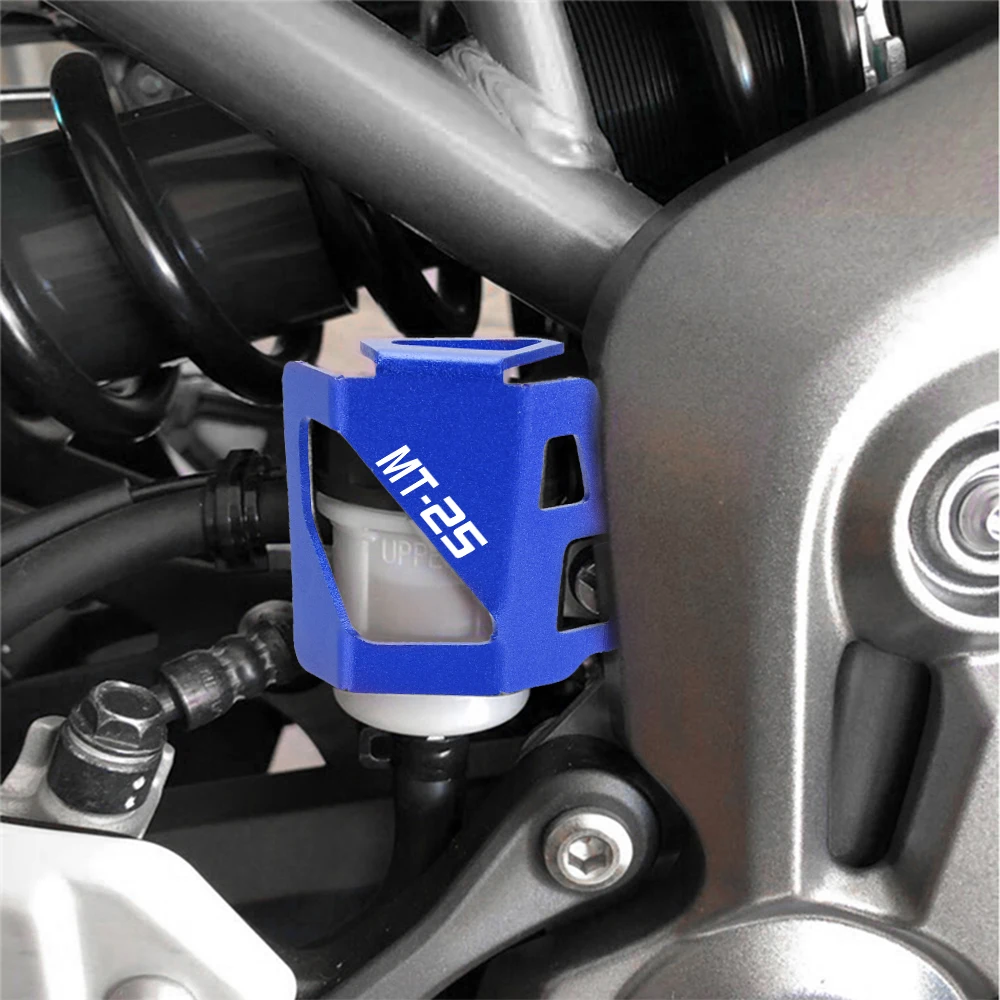 

Rear Brake Pump Fluid Tank Oil Cup Reservoir Guard Cover Protector FOR YAMAHA MT25 MT 25 MT mt 25 2005-2017 2019 2022 2024 2025