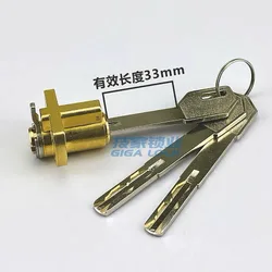 Four Hole Hotel Lock Core Suitable  Tech Intelligent Lock Hotel Electronic Door  Head Irregular Elongated Spoon Lock Cylinder