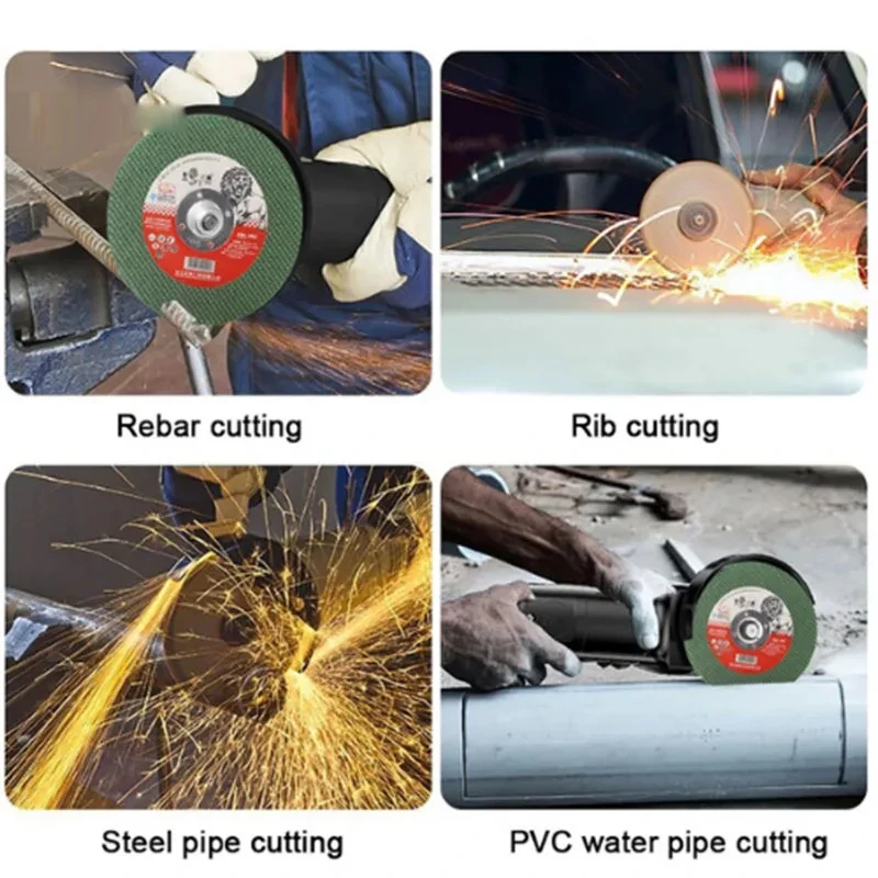105mm Metal Cutting Disc Angle Grinder Grinding Wheel Stainless Steel Grinding Cutting Disc Blade Wheel Resin Double Mesh