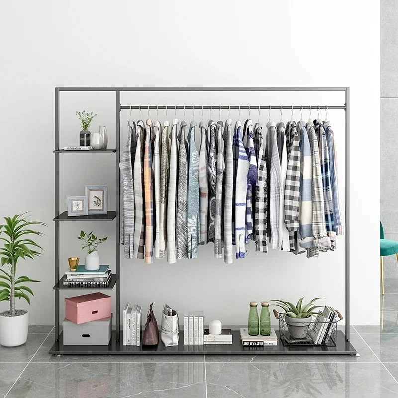 Perchero para Ropa, Perchero de pie para tienda, Perchero para guardarropa, Perchero para pasillo, Perchero, muebles para sala de estar L