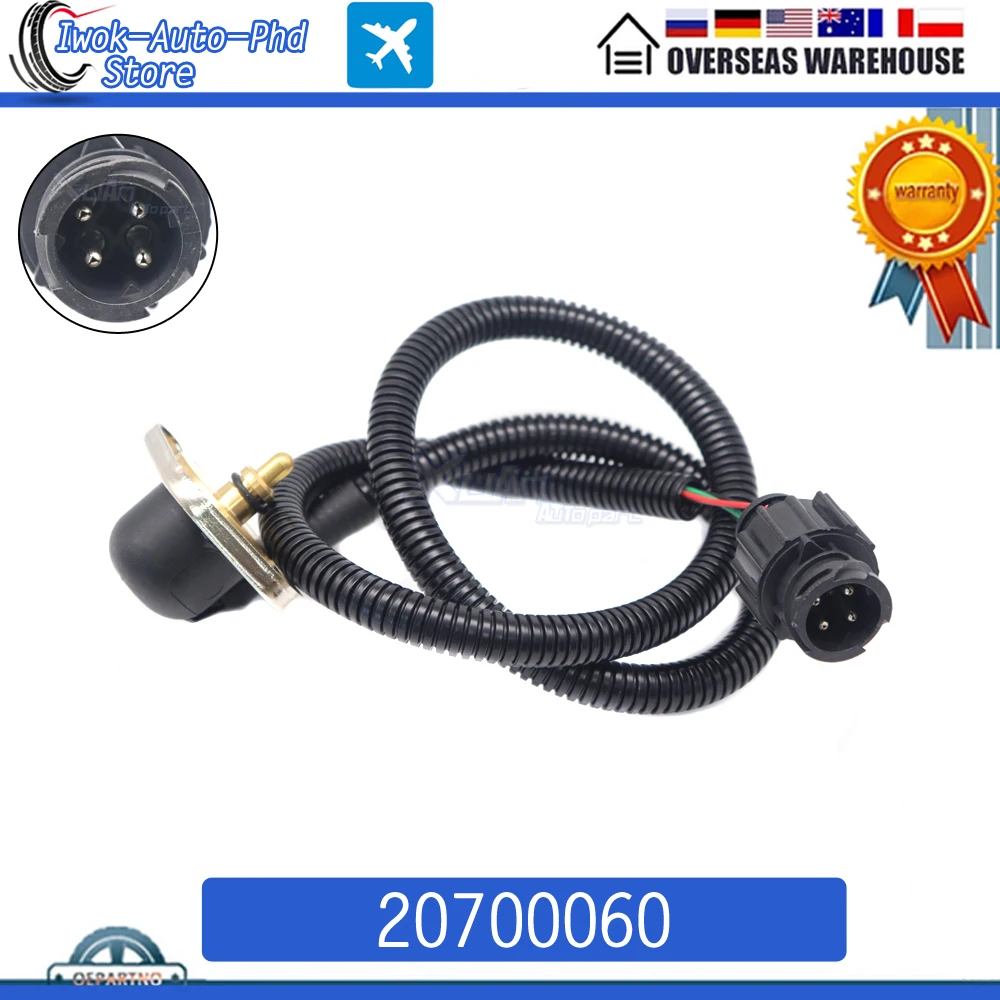 Car 20700060 Turbo Boost Engine Oil Pressure Sensor Sender For Volvo D12 VN VNL VHD VNM 630 670 780 12.1L 12.7L 12.8L