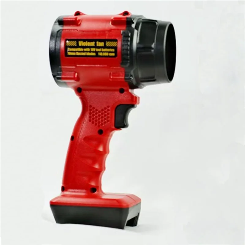 

ABGG-For 18V Battery High Power Violent Fan Brushless Air Blower Turbo Fan Adjustable Speed Leaf Duster Jet Fan