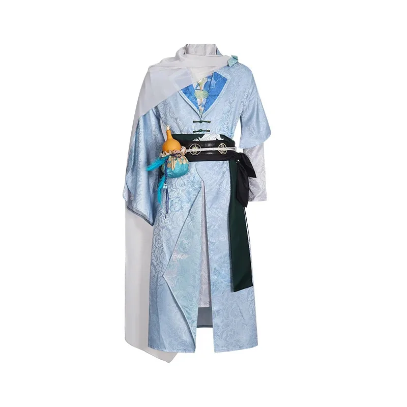 

ABC123Аниме «Где ветры, собрание сорока на ветке», молодой мастер, унисекс, карнавальный костюм, китайский наряд Wuxia, полный комплект, древний;5,c'8.m;0'