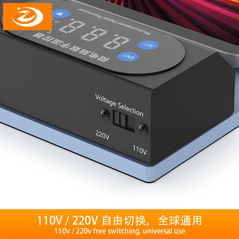 電子機器修理用ヒートパッド デジタルサーモスタット付き温度調節可能 LCDスクリーン分離用の高速加熱