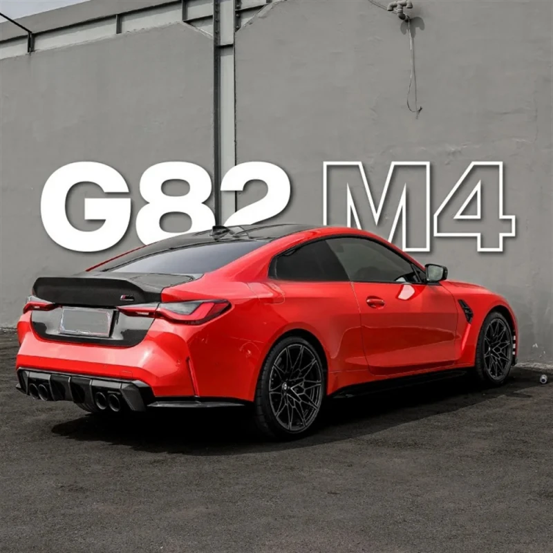 

Двусторонняя крышка багажника из сухого карбона, стиль CSL, подходит для M4/G82/G83 | Обновление состояния (новое состояние)